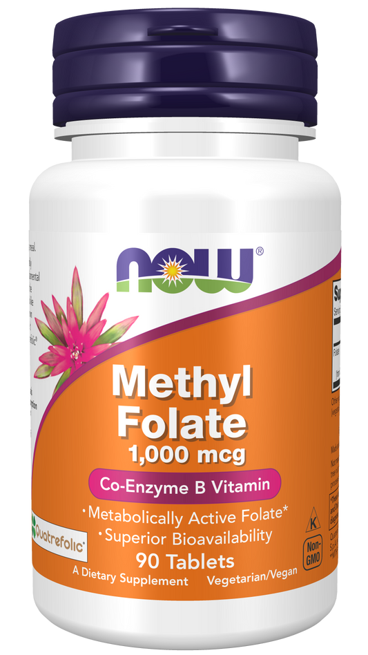 Methyl Folate, 1000mcg - 90 tabs