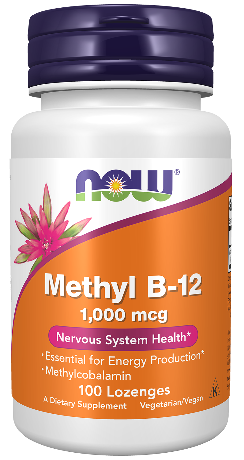 Methyl B-12, 1000mcg - 100 lozenges