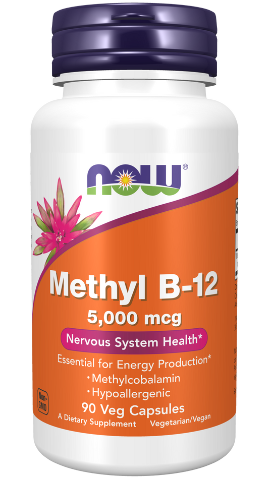 Methyl B-12, 5000mcg - 90 vcaps