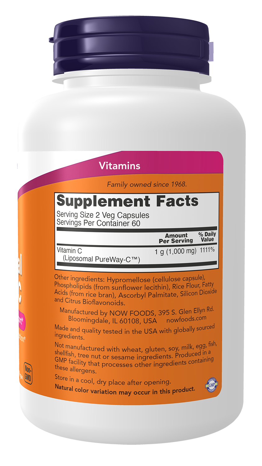 Liposomal Vitamin C - 120 vcaps