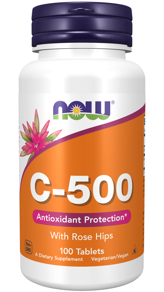 Vitamin C-500 with Rose Hips - 250 tablets