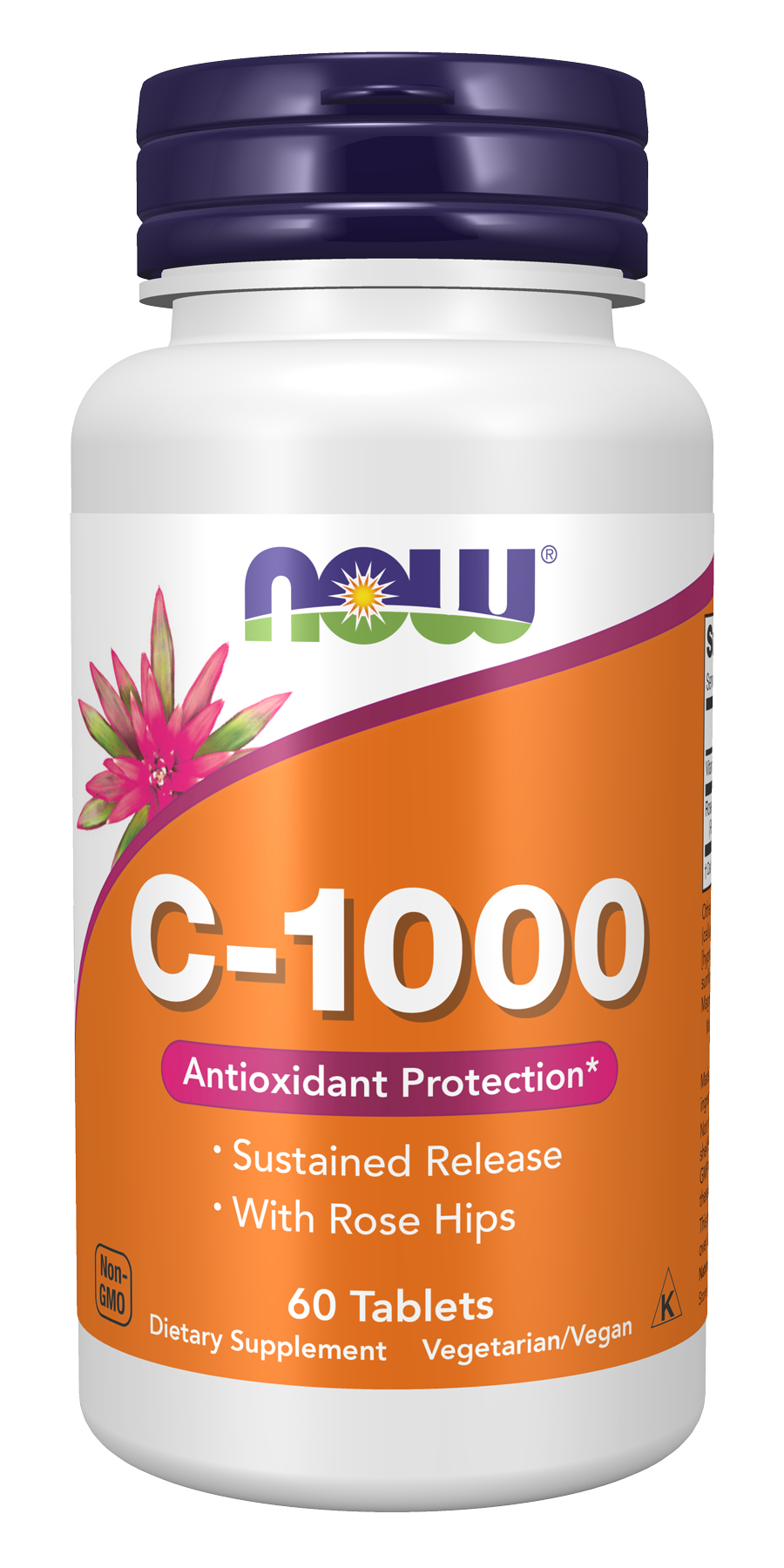 Vitamin C-1000 with Rose Hips - Sustained Release - 100 tabs