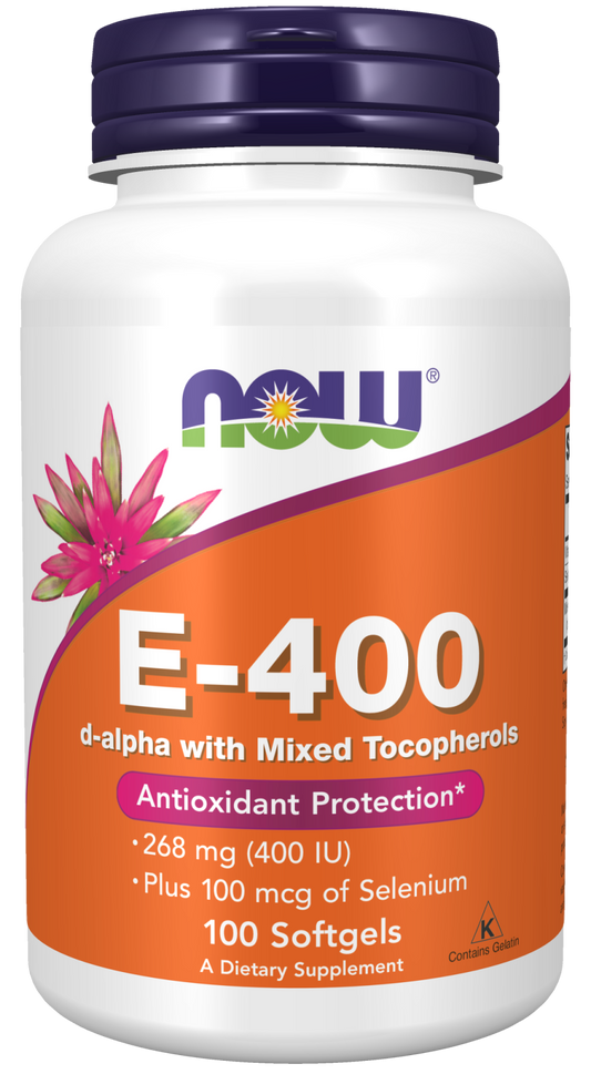 Vitamin E-400, Natural - 250 softgels