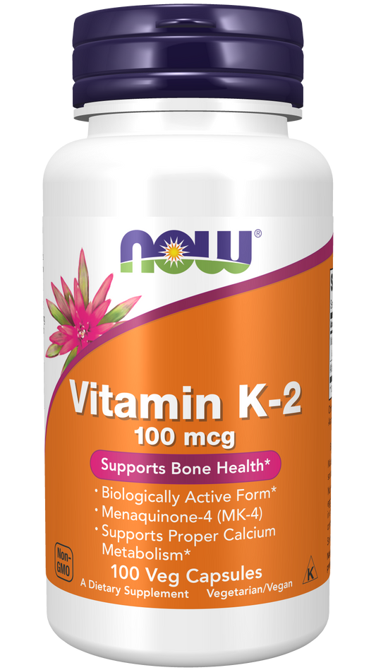 Vitamin K-2, 100mcg - 100 vcaps