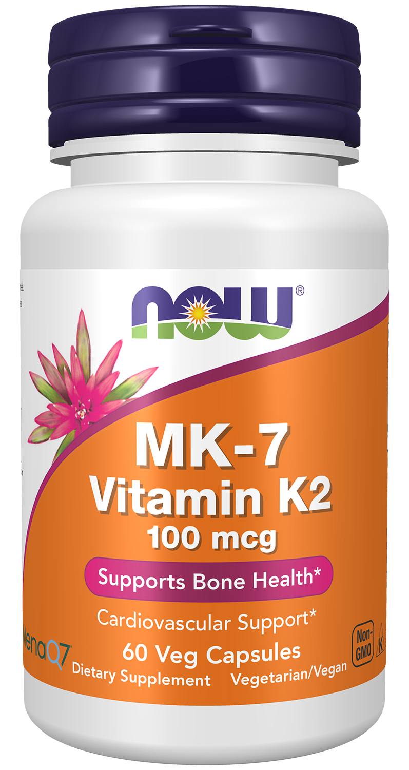 MK-7 Vitamin K-2, 100mcg - 60 vcaps