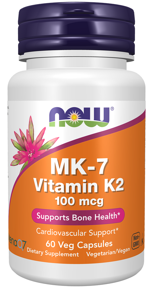 MK-7 Vitamin K-2, 100mcg - 60 vcaps