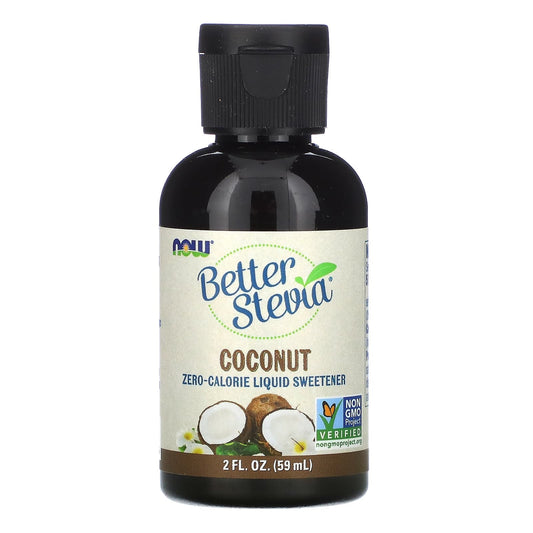 Better Stevia Liquid, Coconut - 59 ml.