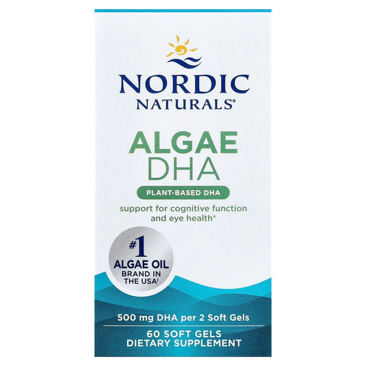 Algae DHA, 500mg - 60 softgels