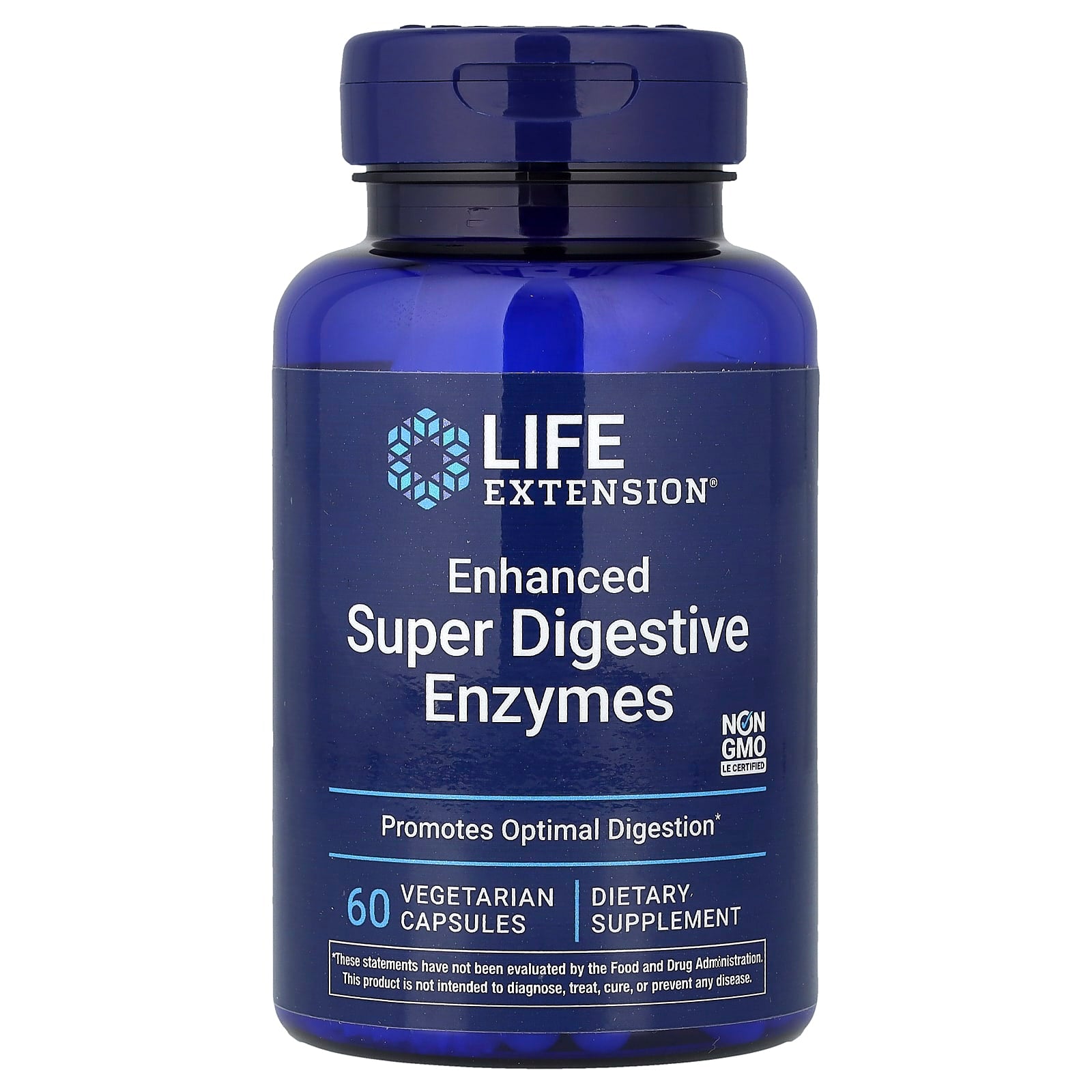 Enhanced Super Digestive Enzymes - 60 vcaps