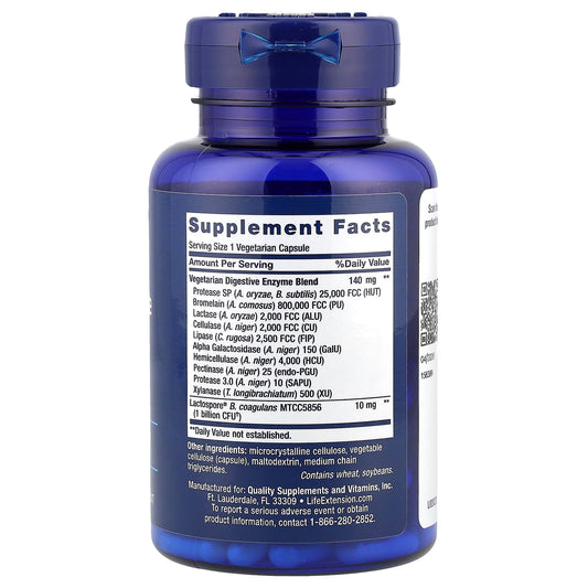 Enhanced Super Digestive Enzymes and Probiotics - 60 vcaps