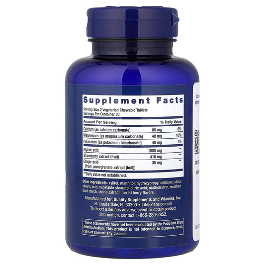 Esophageal Guardian, Berry Flavor - 60 vegetarian chewable tabs