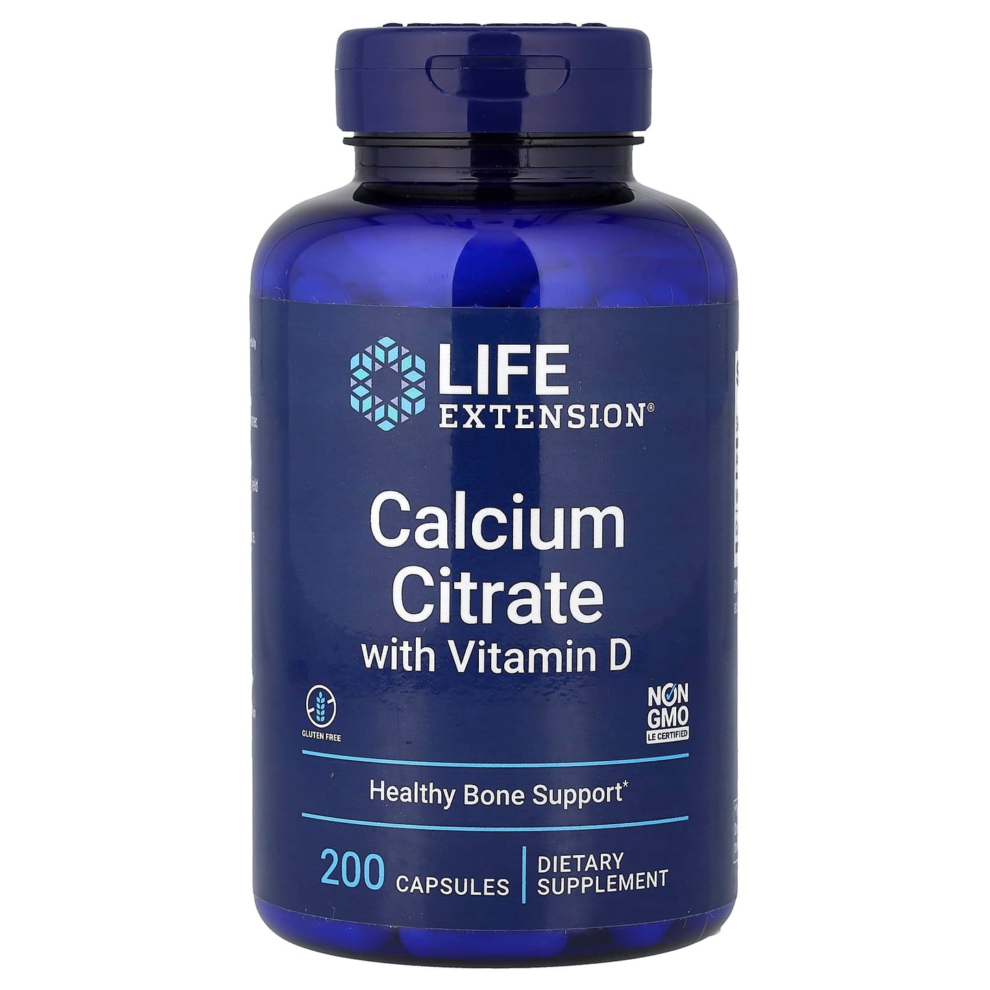 Calcium Citrate with Vitamin D - 200 vcaps