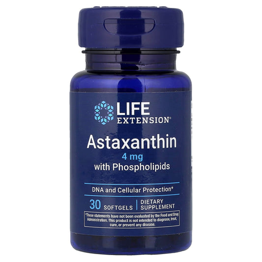 Astaxanthin with Phospholipids, 4mg - 30 softgels