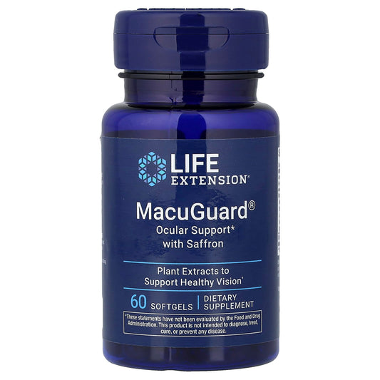 MacuGuard Ocular Support with Saffron - 60 softgels
