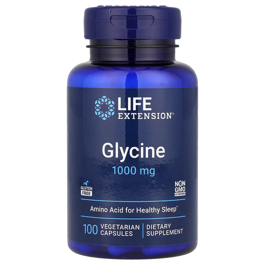 Glycine, 1000mg - 100 vcaps