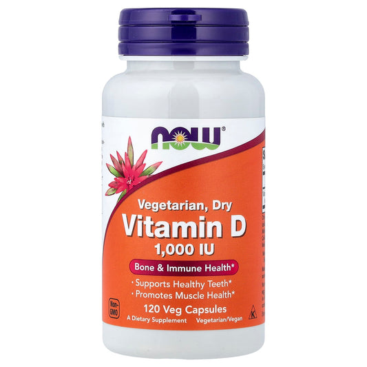 Vitamin D, 1000 IU Vegetarian - Dry - 120 vcaps