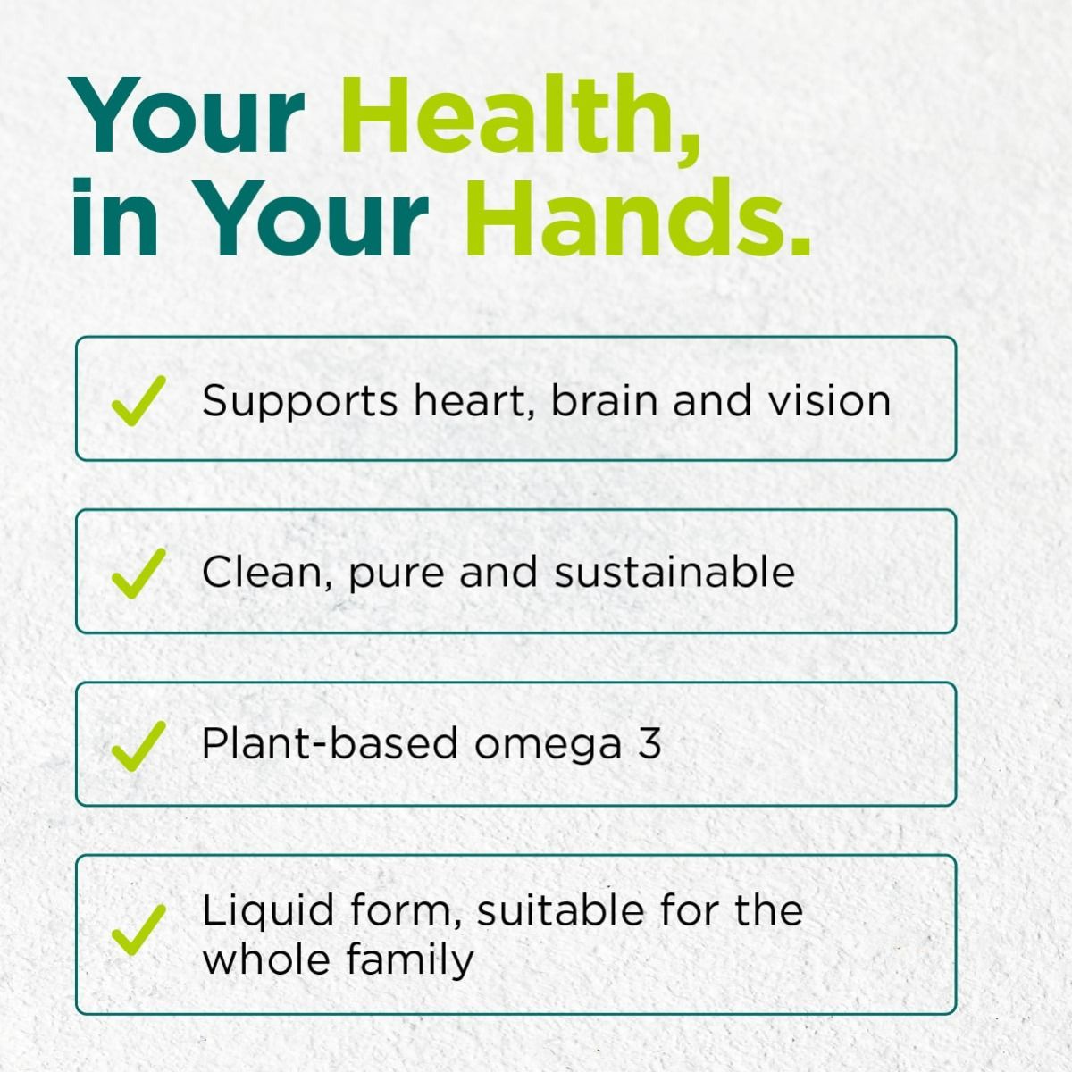 Vegan Omega 3 Liquid, Lemon - 150 ml.