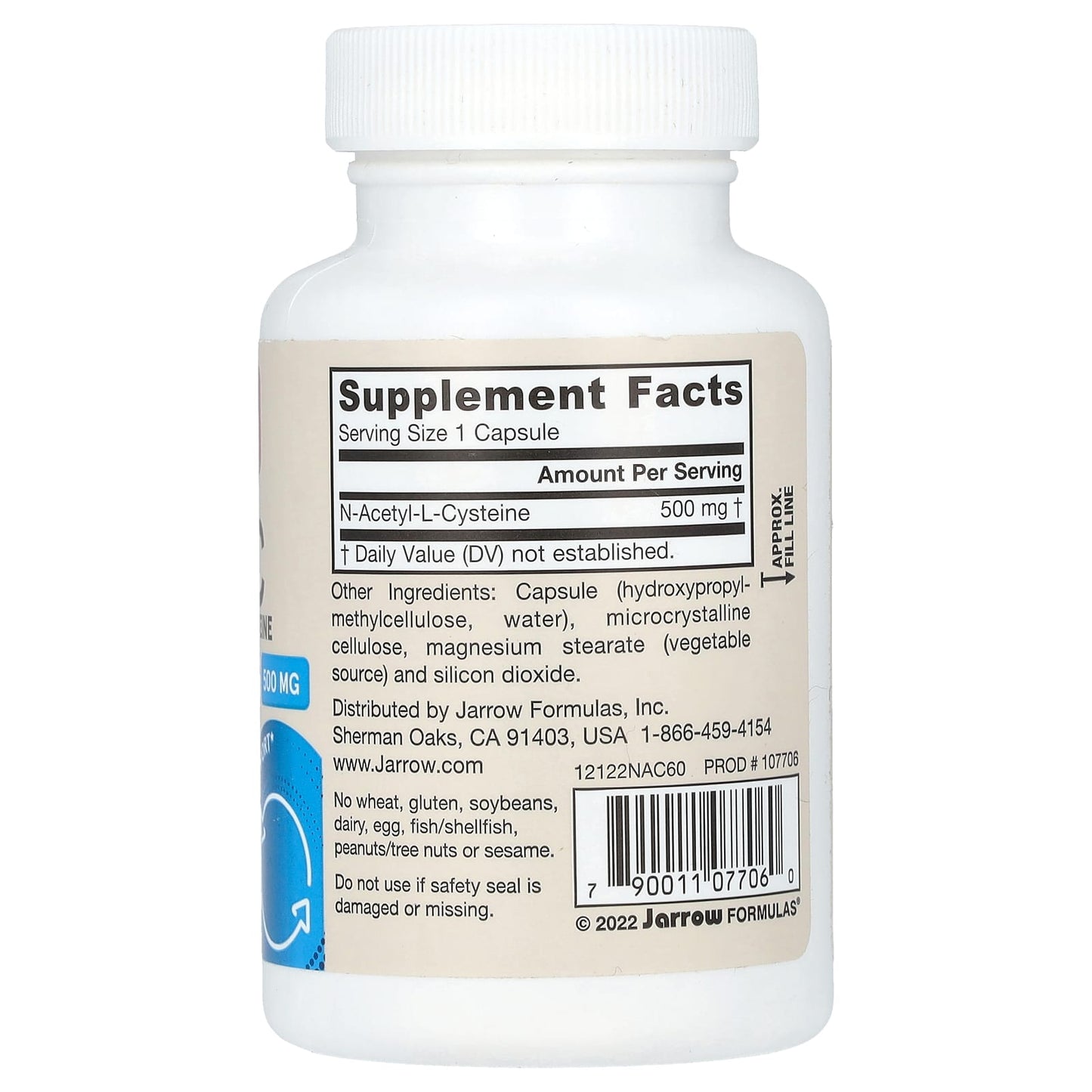 N-A-C, 500mg - 60 vcaps