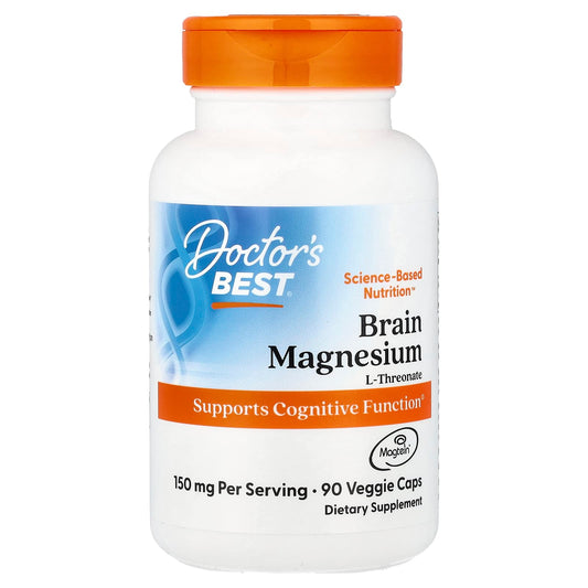Brain Magnesium with Magtein, 150mg - 90 vcaps