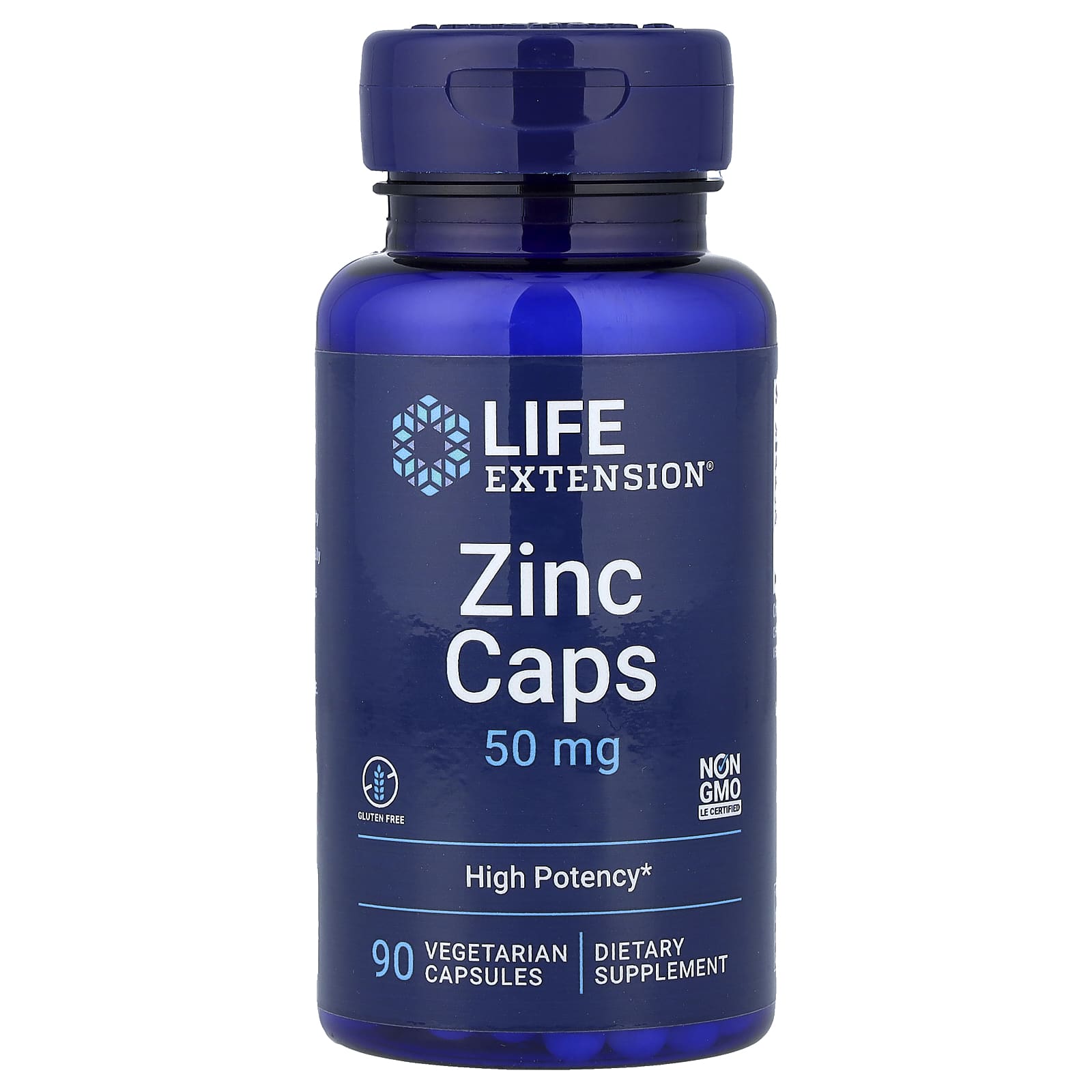 Zinc Caps, 50mg - 90 vcaps