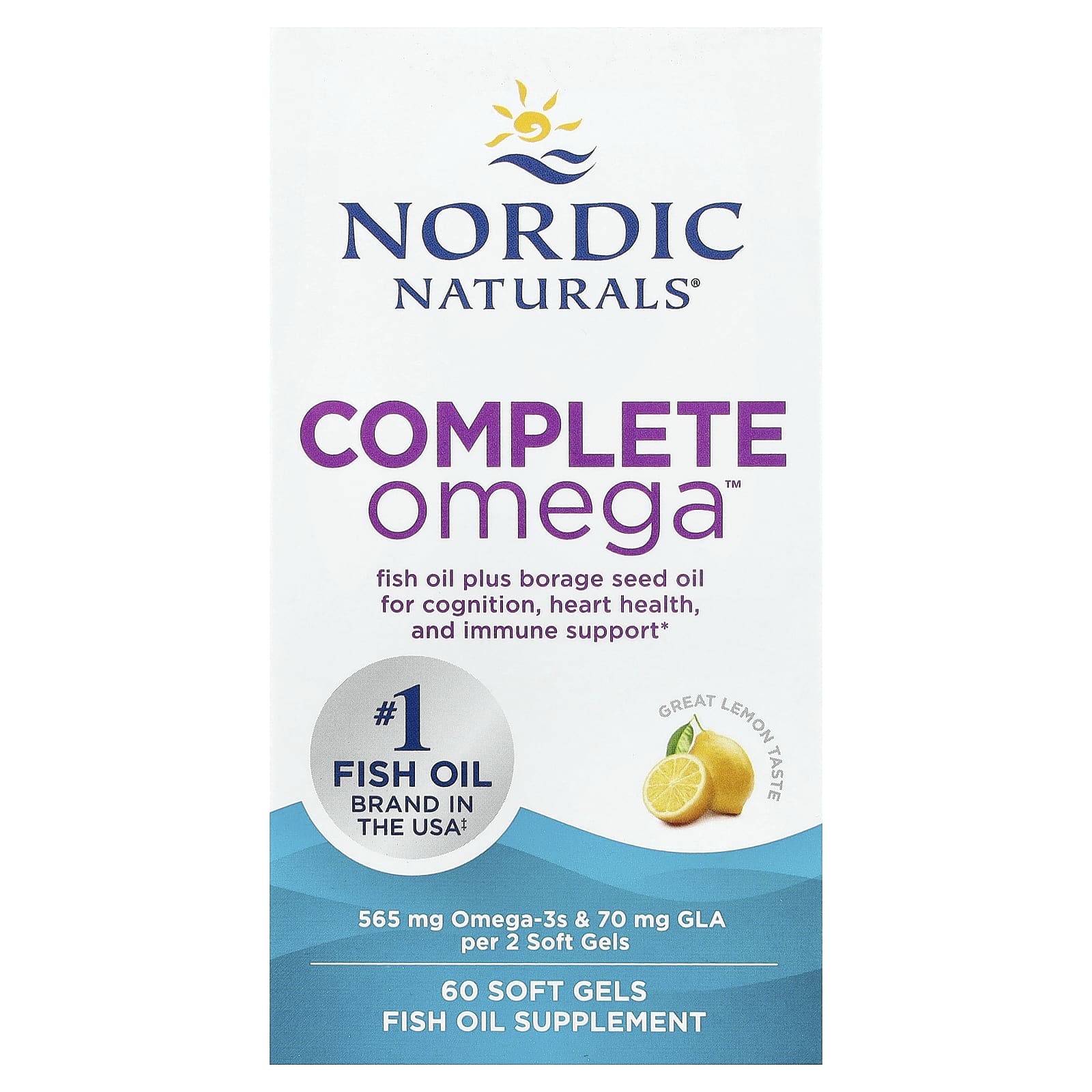 Complete Omega Xtra, 1360mg - 60 softgels
