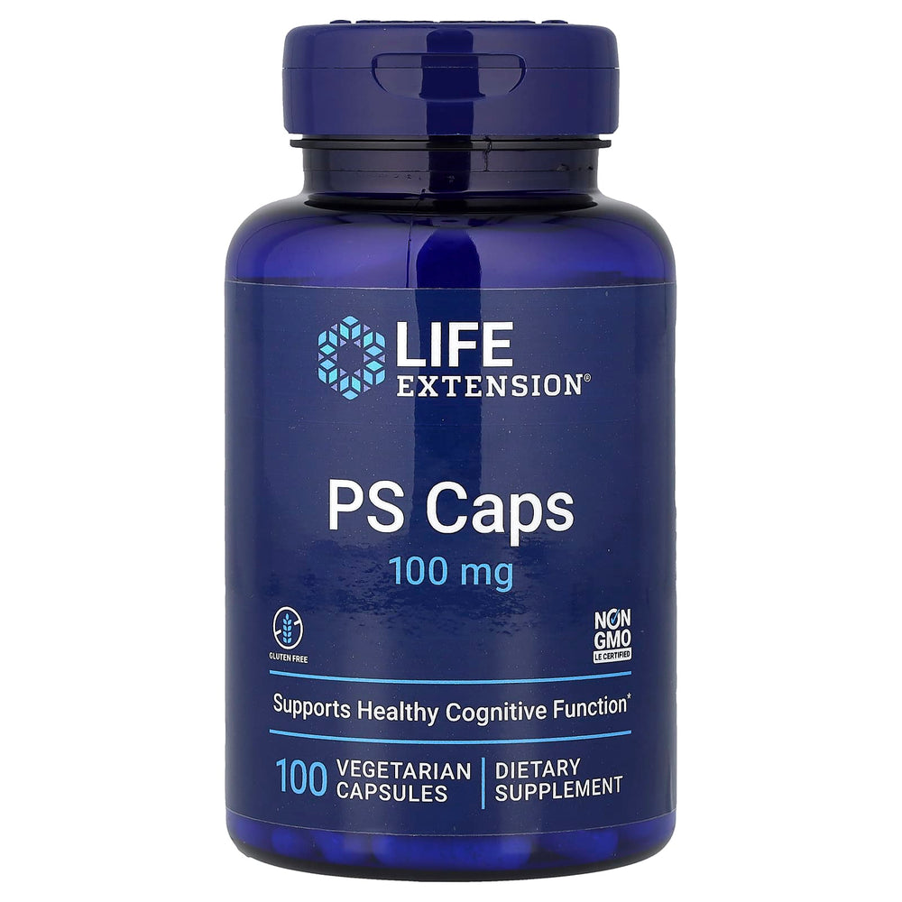 Life Extension PS Caps, 100mg - 100 vcaps