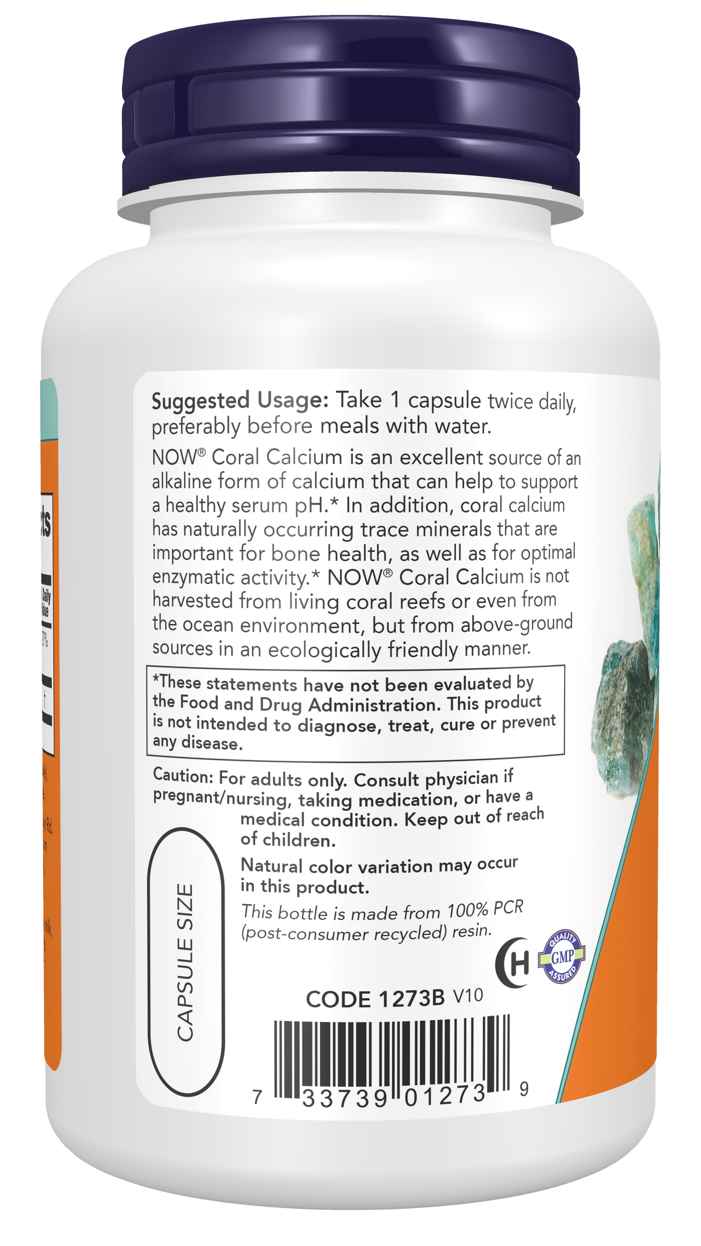 Coral Calcium, 1000mg - 100 vcaps