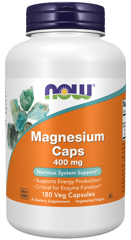 Magnesium, 400mg - 180 vcaps