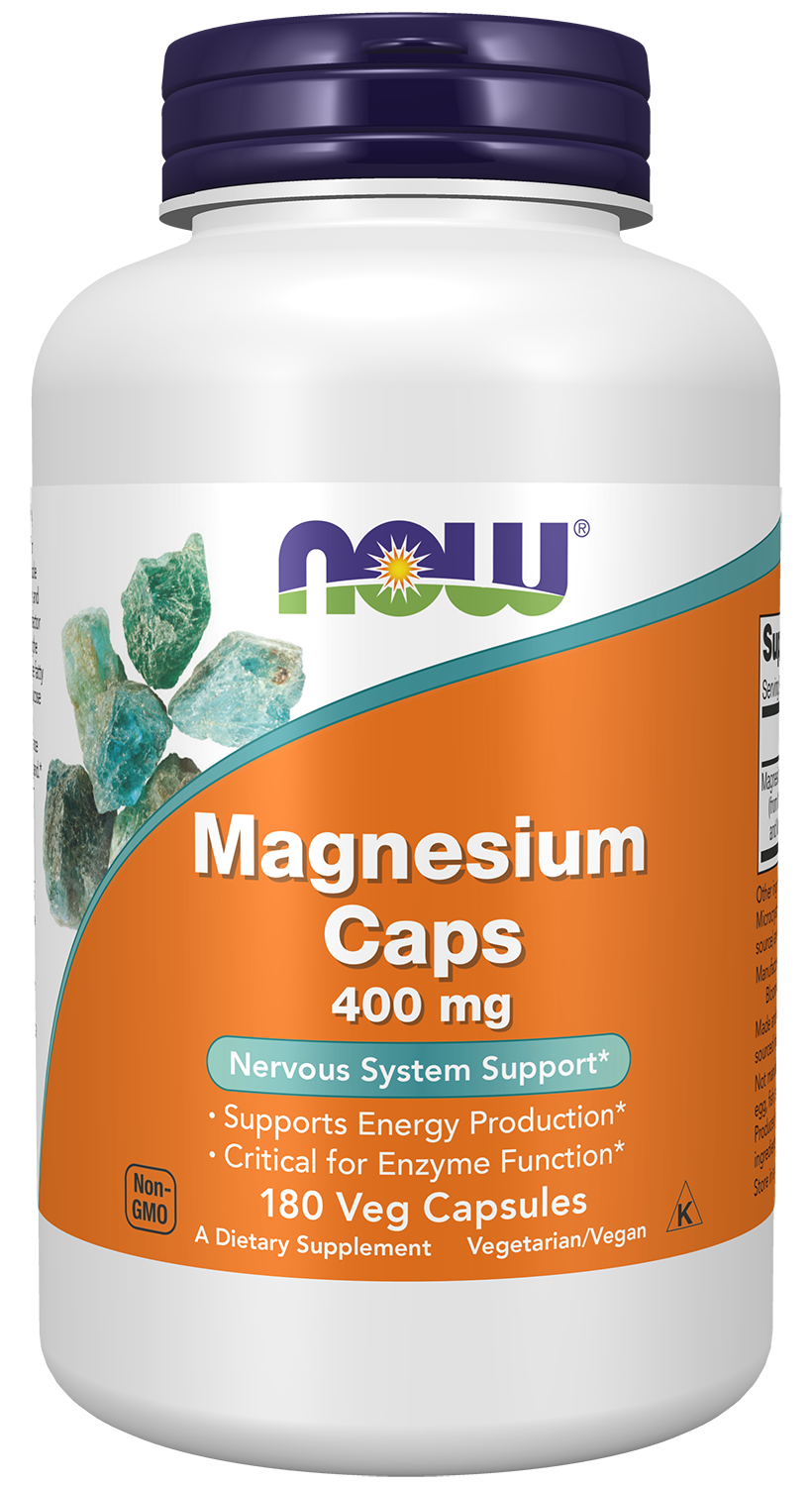 Magnesium, 400mg - 180 vcaps