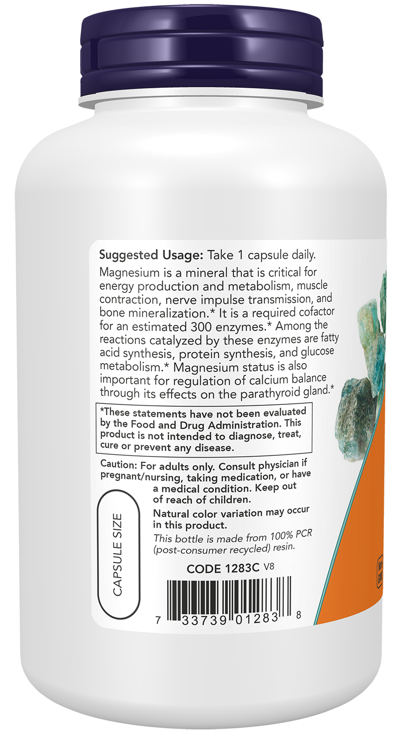 Magnesium, 400mg - 180 vcaps