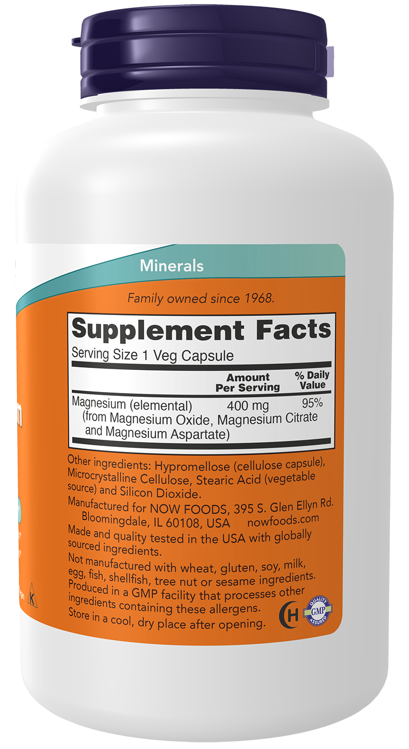 Magnesium, 400mg - 180 vcaps