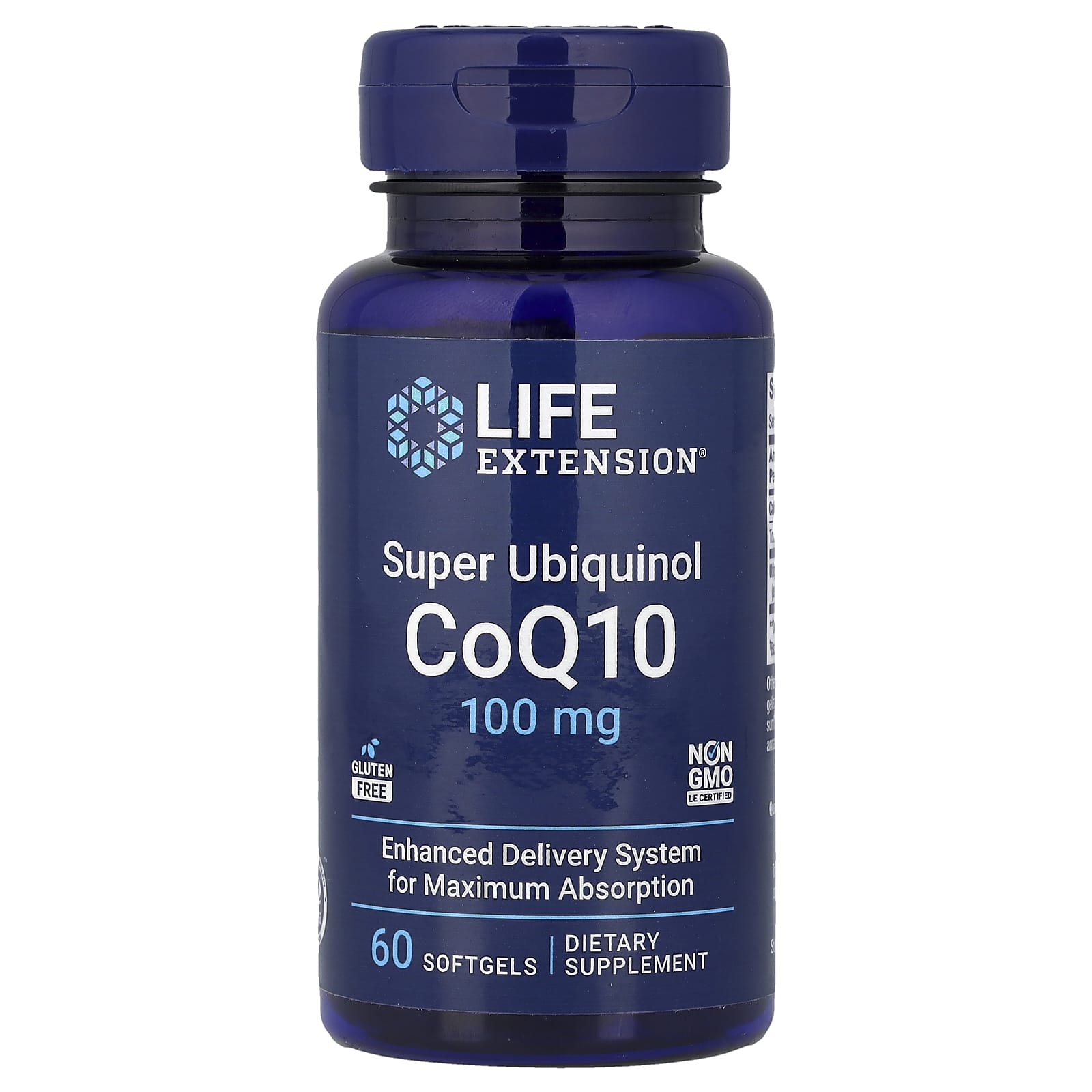 Super Ubiquinol CoQ10, 100mg - 60 softgels