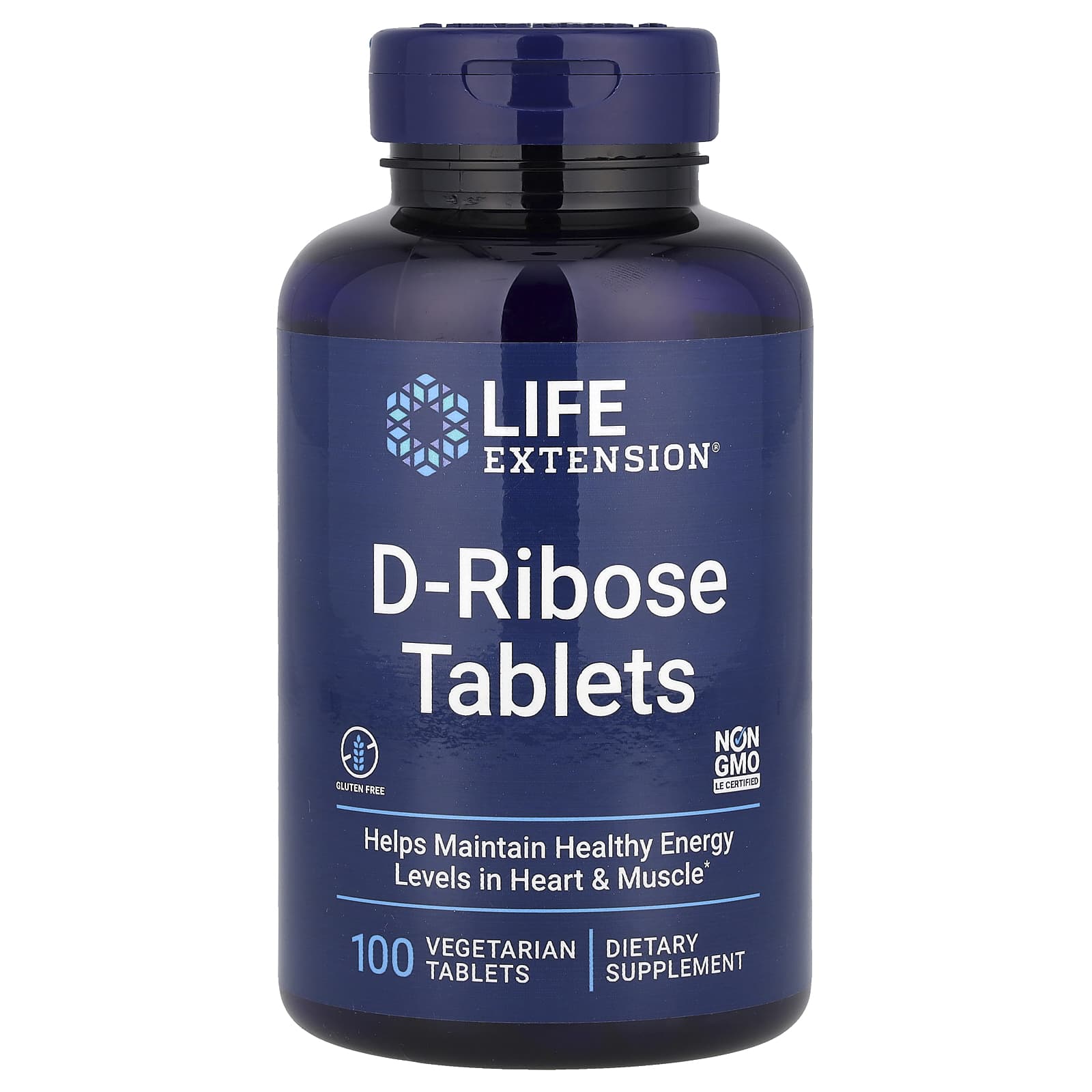 D-Ribose Tablets - 100 vegetarian tabs