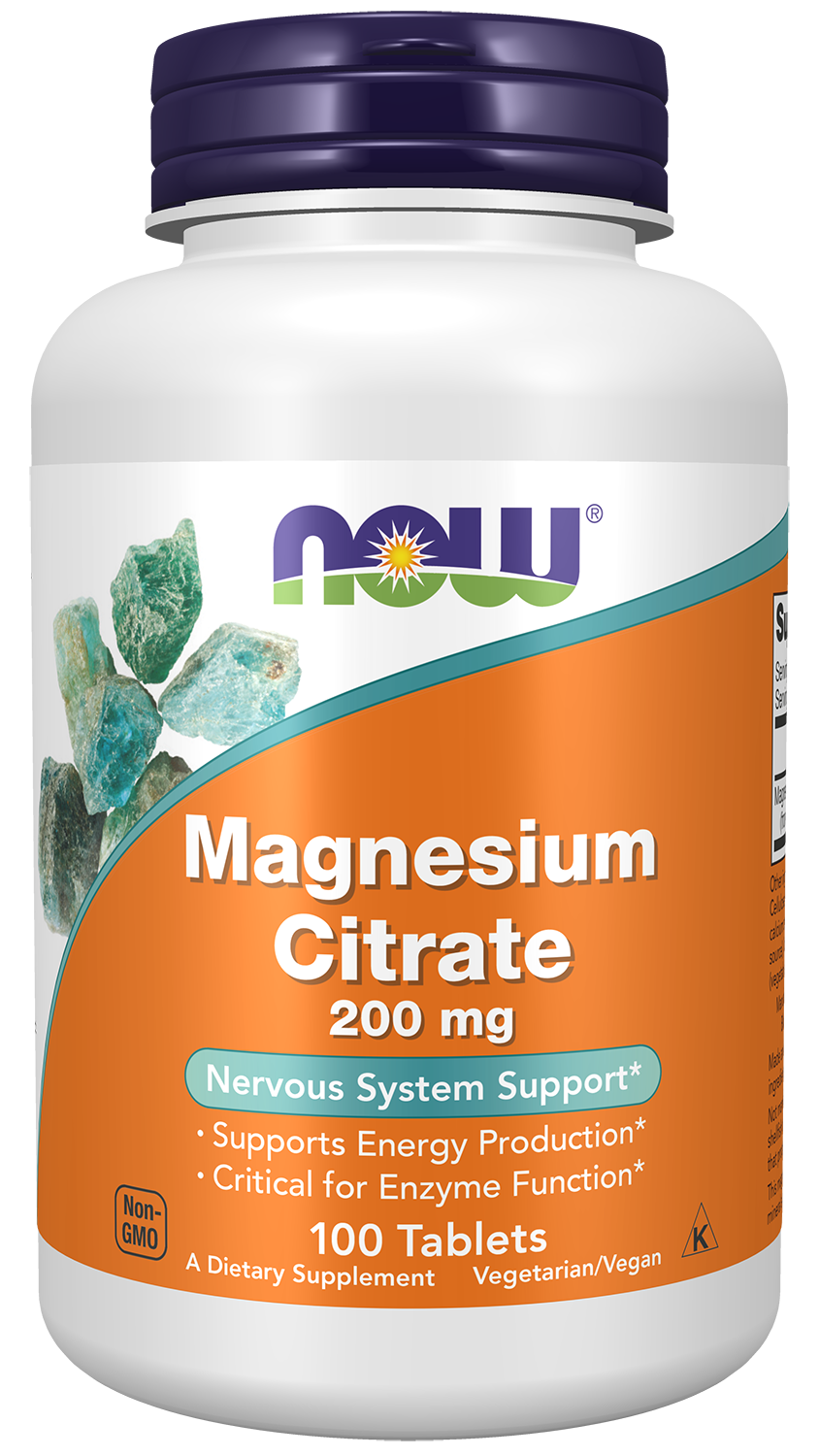Magnesium Citrate, 200mg - 100 tablets