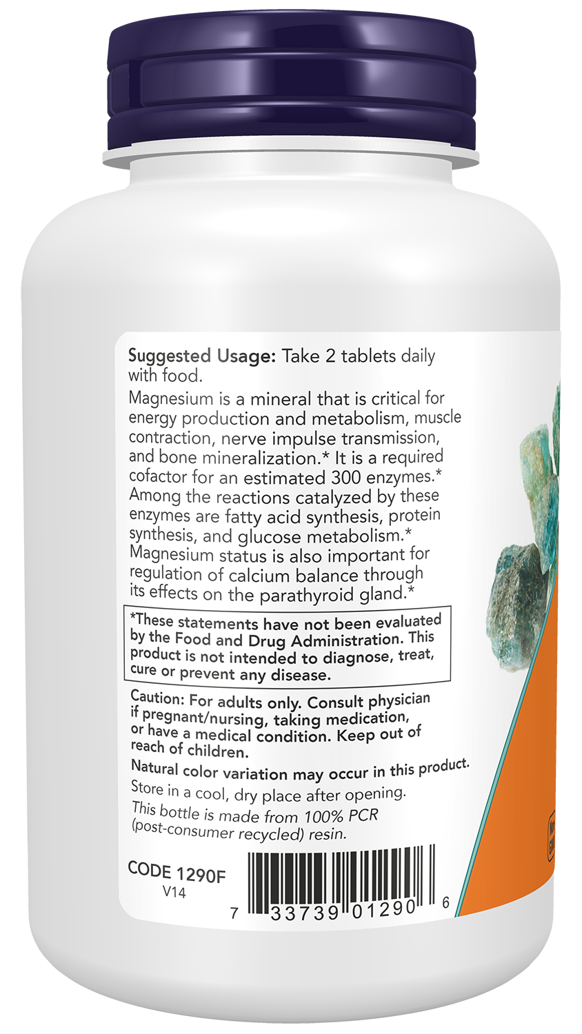 Magnesium Citrate, 200mg - 100 tablets
