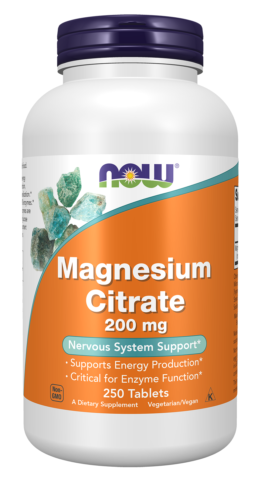 Magnesium Citrate, 200mg - 100 tablets