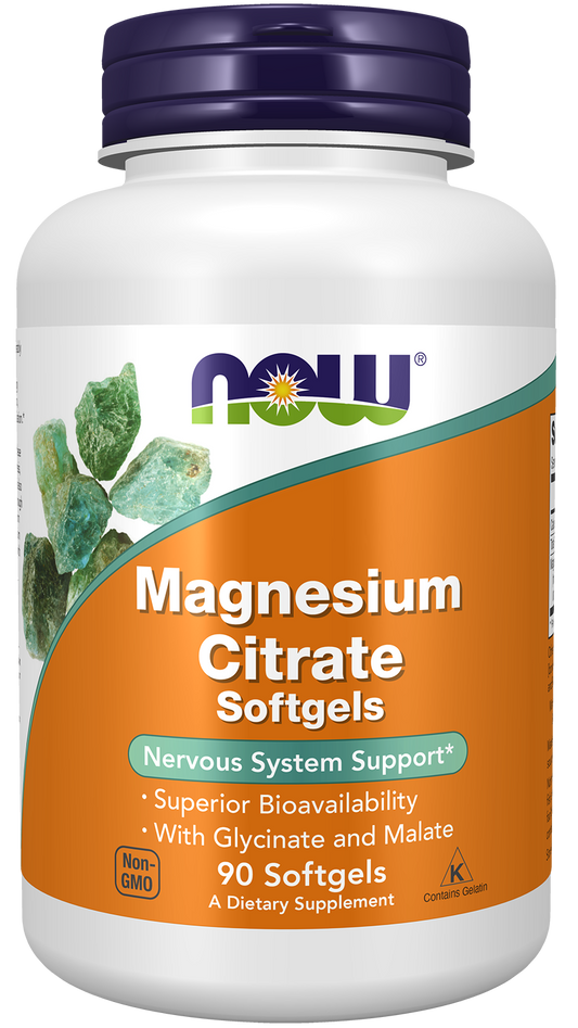 Magnesium Citrate Softgels - 180 softgels
