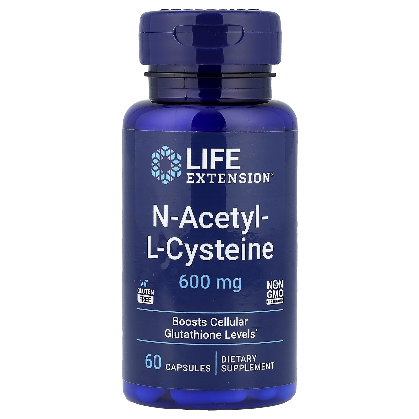 N-Acetyl-L-Cysteine, 600mg - 60 caps