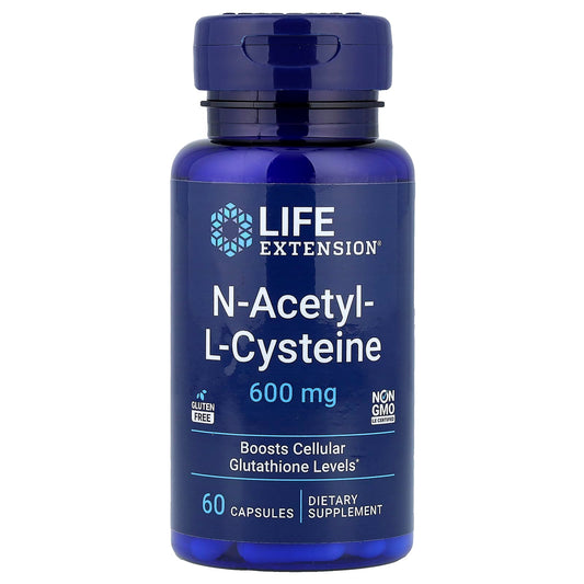 N-Acetyl-L-Cysteine, 600mg - 60 caps