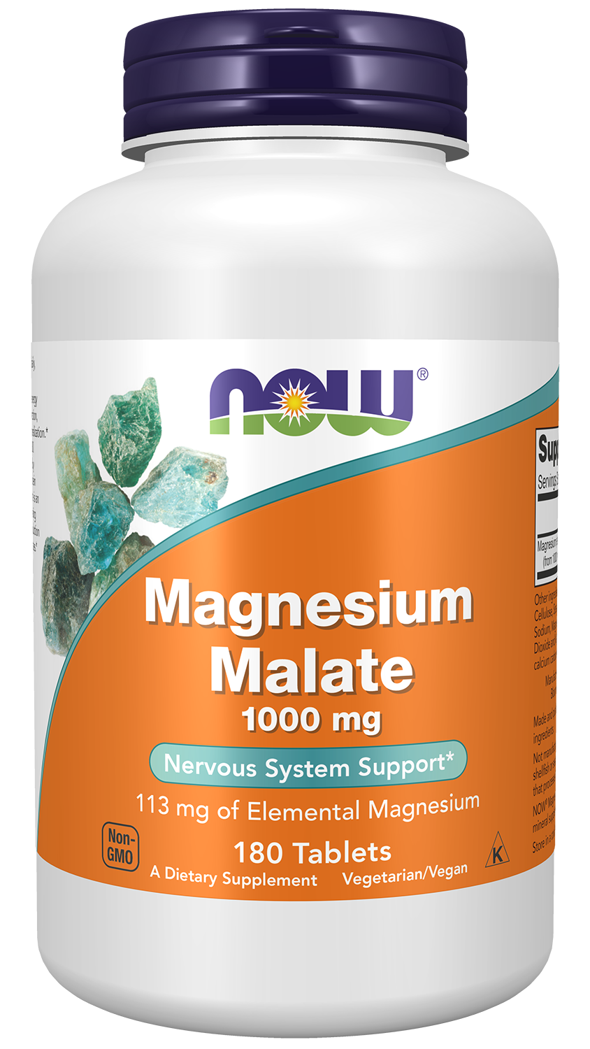 Magnesium Malate, 1000mg - 180 tabs