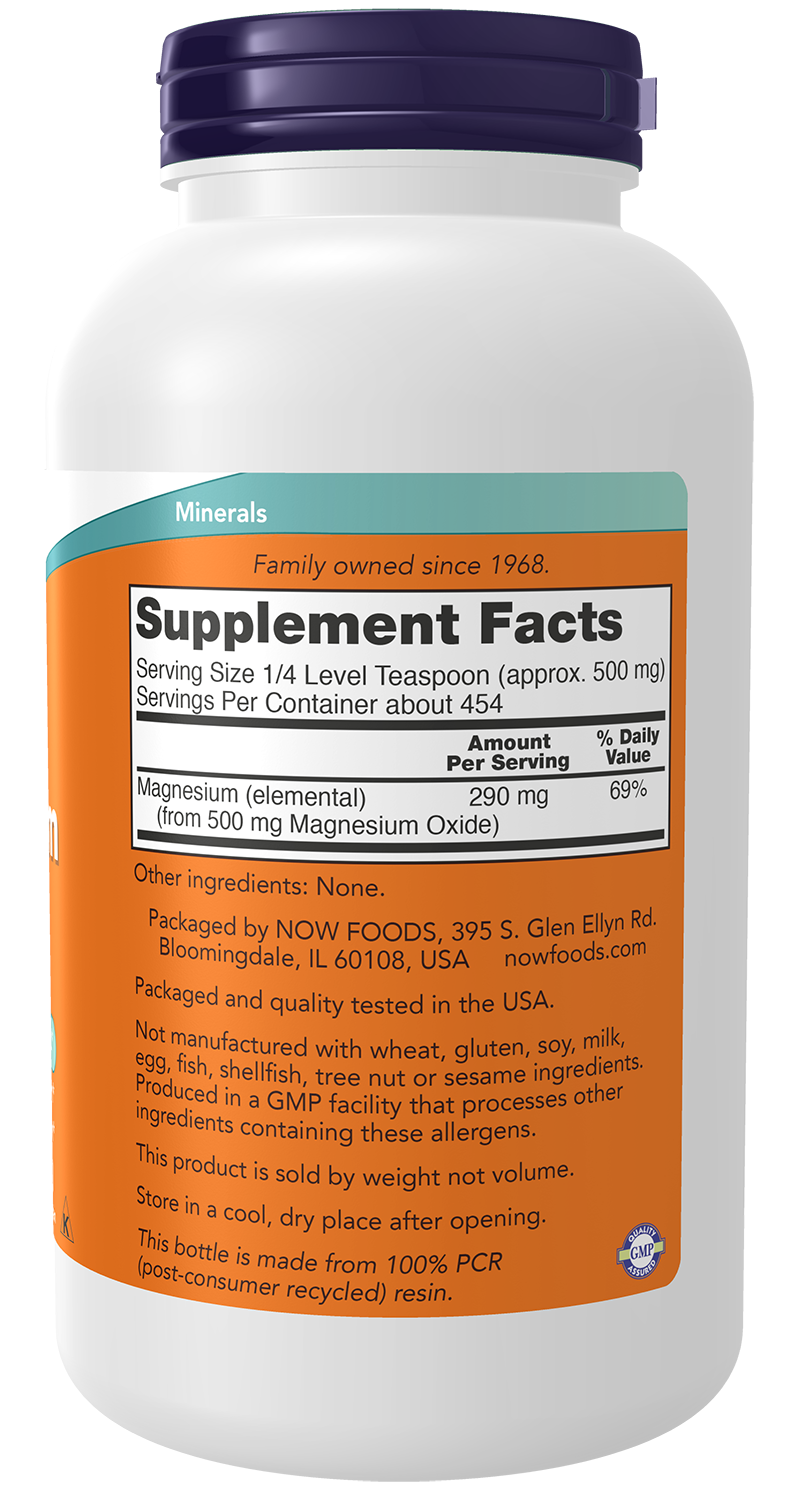 Magnesium Oxide, Pure Powder - 227g