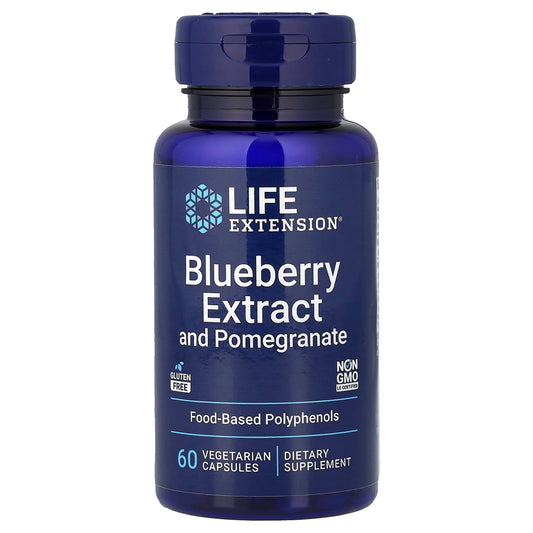 Blueberry Extract with Pomegranate - 60 vcaps