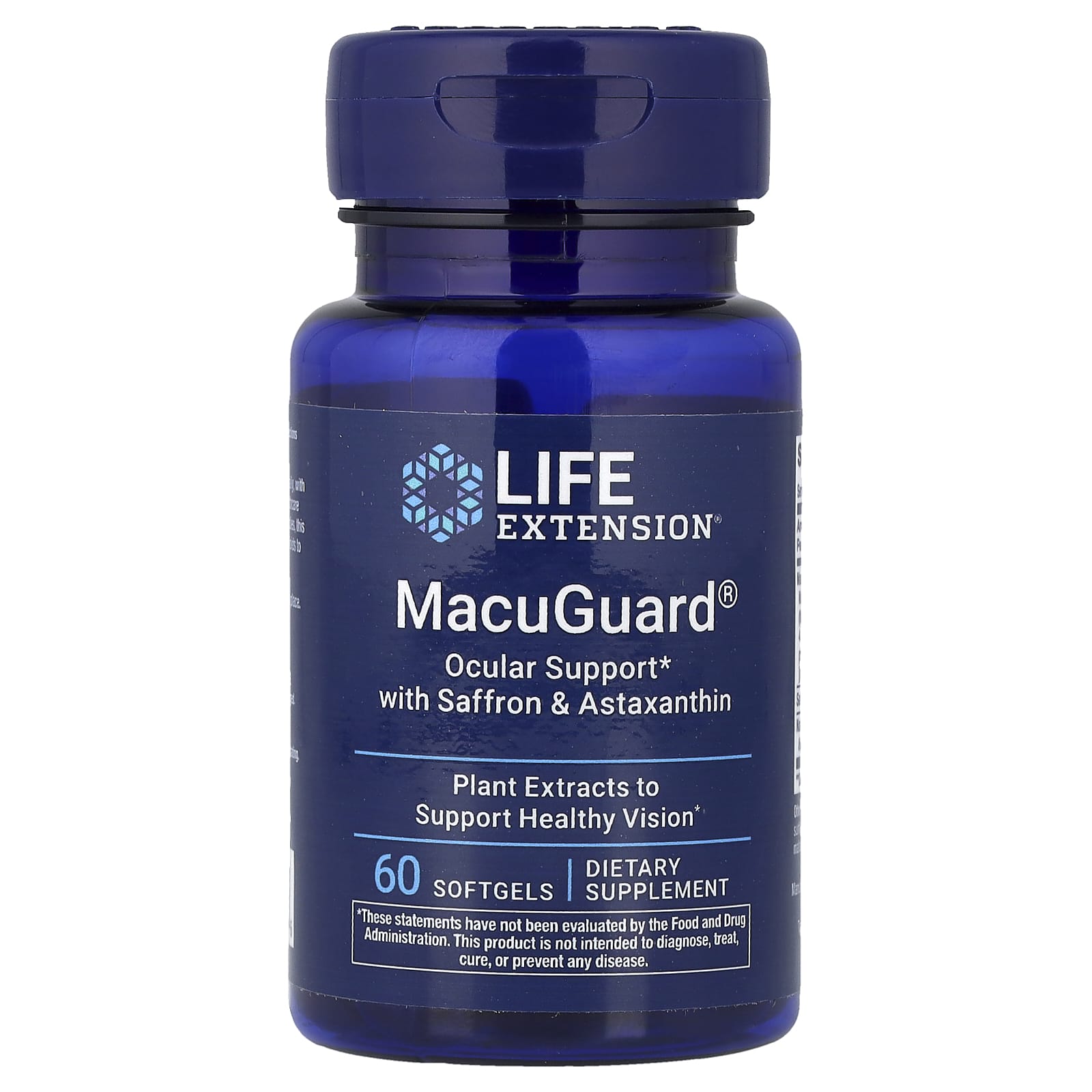 MacuGuard Ocular Support with Saffron & Astaxanthin - 60 softgels