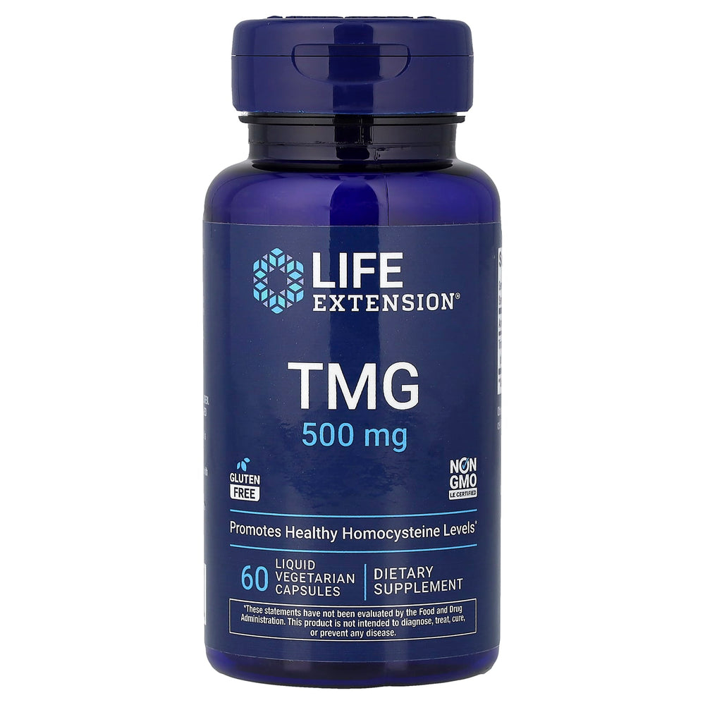 Life Extension TMG, 500mg - 60 liquid vcaps