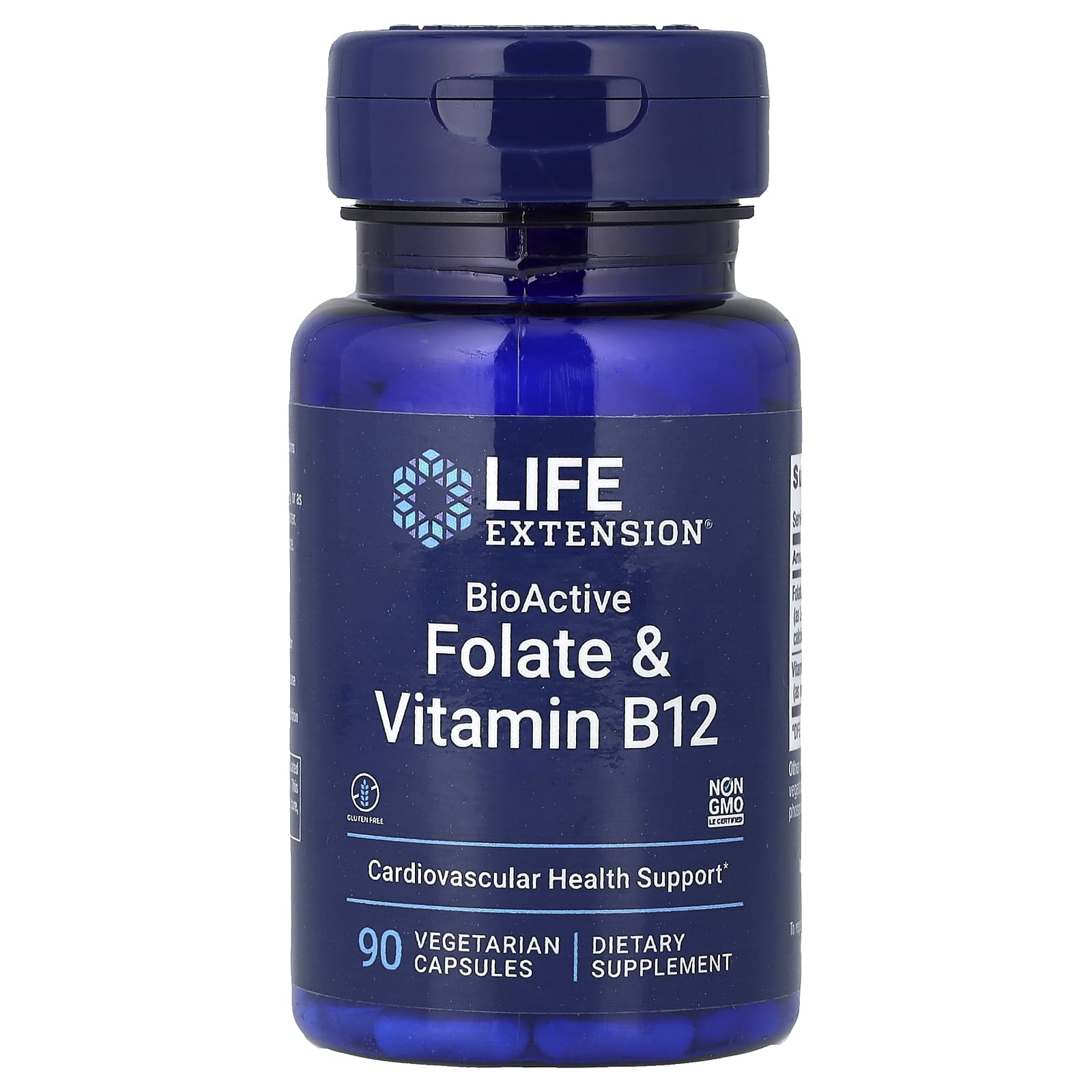 BioActive Folate & Vitamin B12 - 90 vcaps