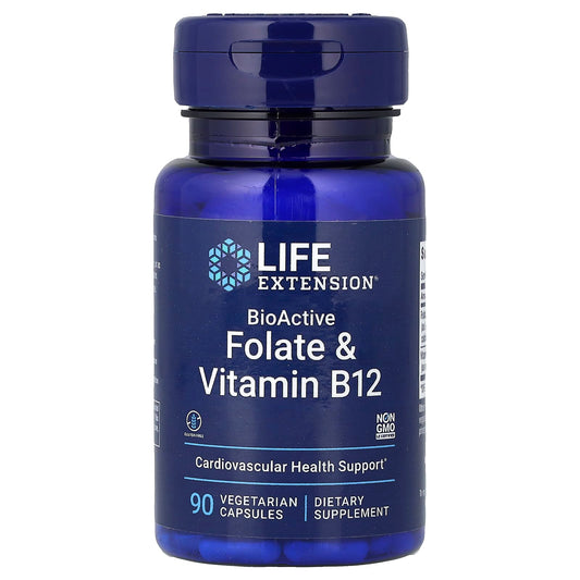 BioActive Folate & Vitamin B12 - 90 vcaps