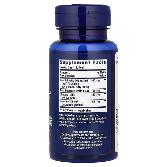 PalmettoGuard Saw Palmetto/Nettle Root with Beta-Sitosterol - 60 softgels