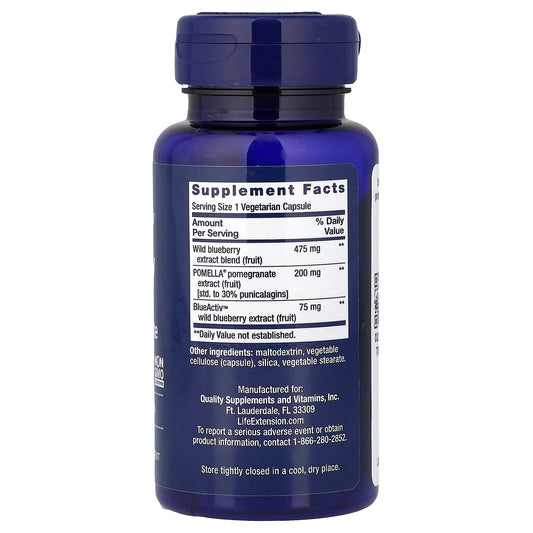 Blueberry Extract with Pomegranate - 60 vcaps