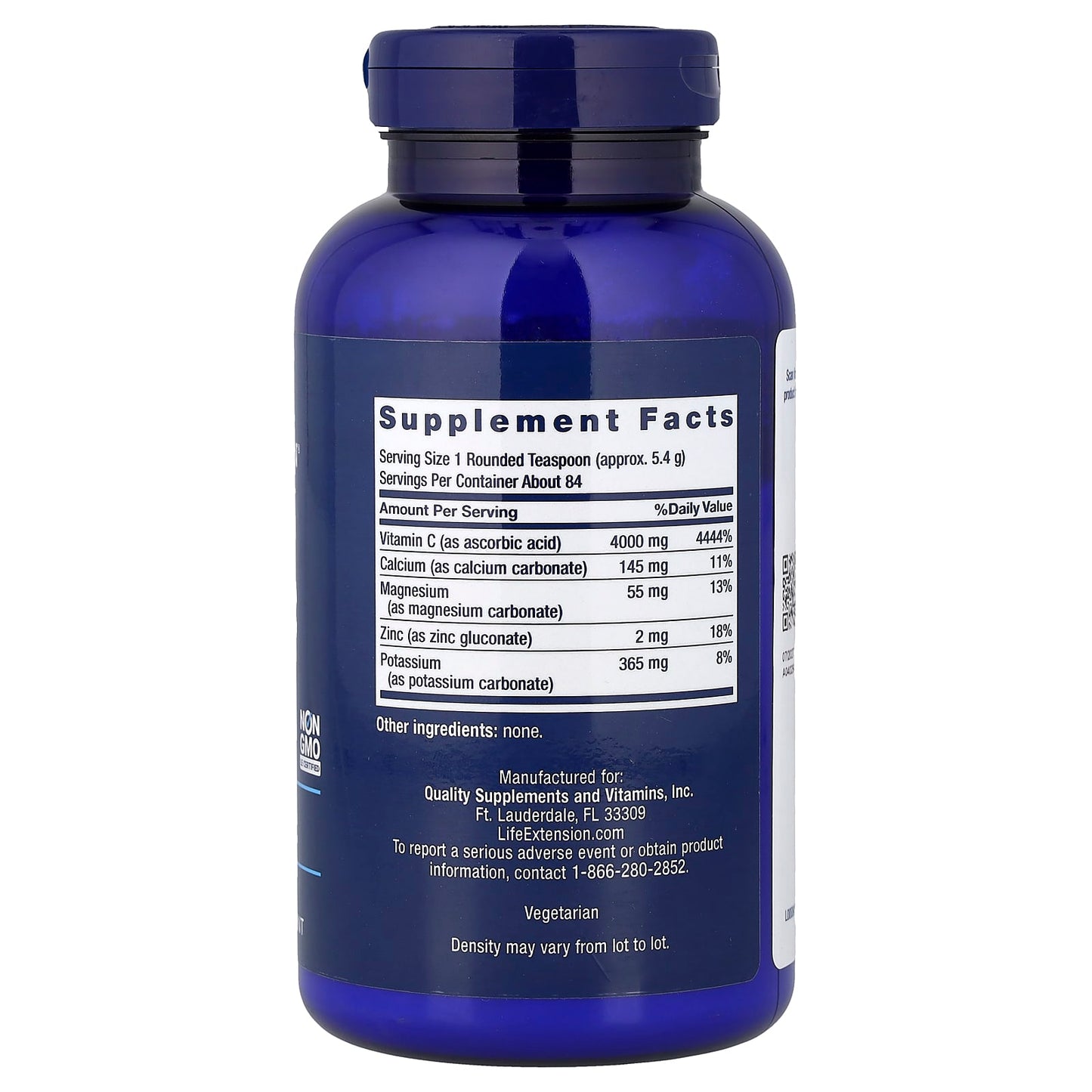 Buffered Vitamin C Powder - 454g