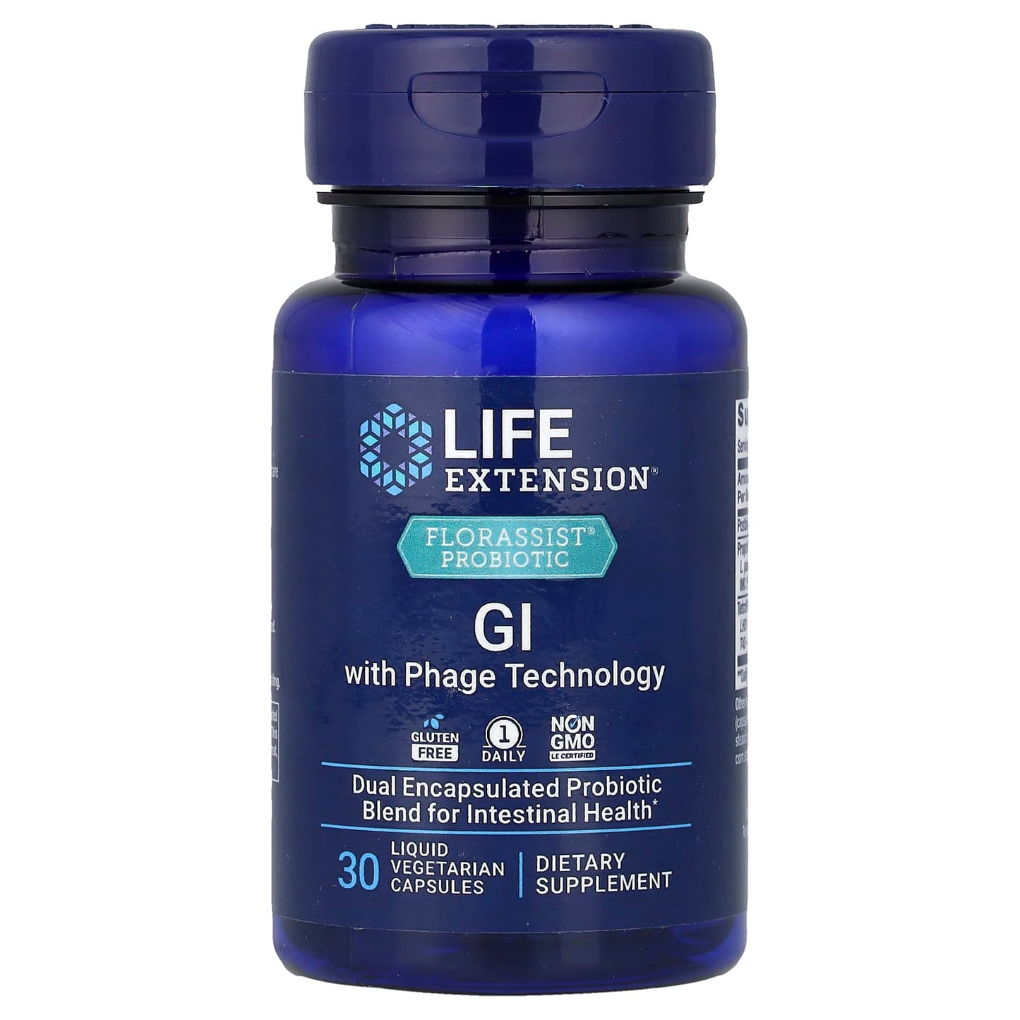 Florassist GI with Phage Technology - 30 liquid vcaps